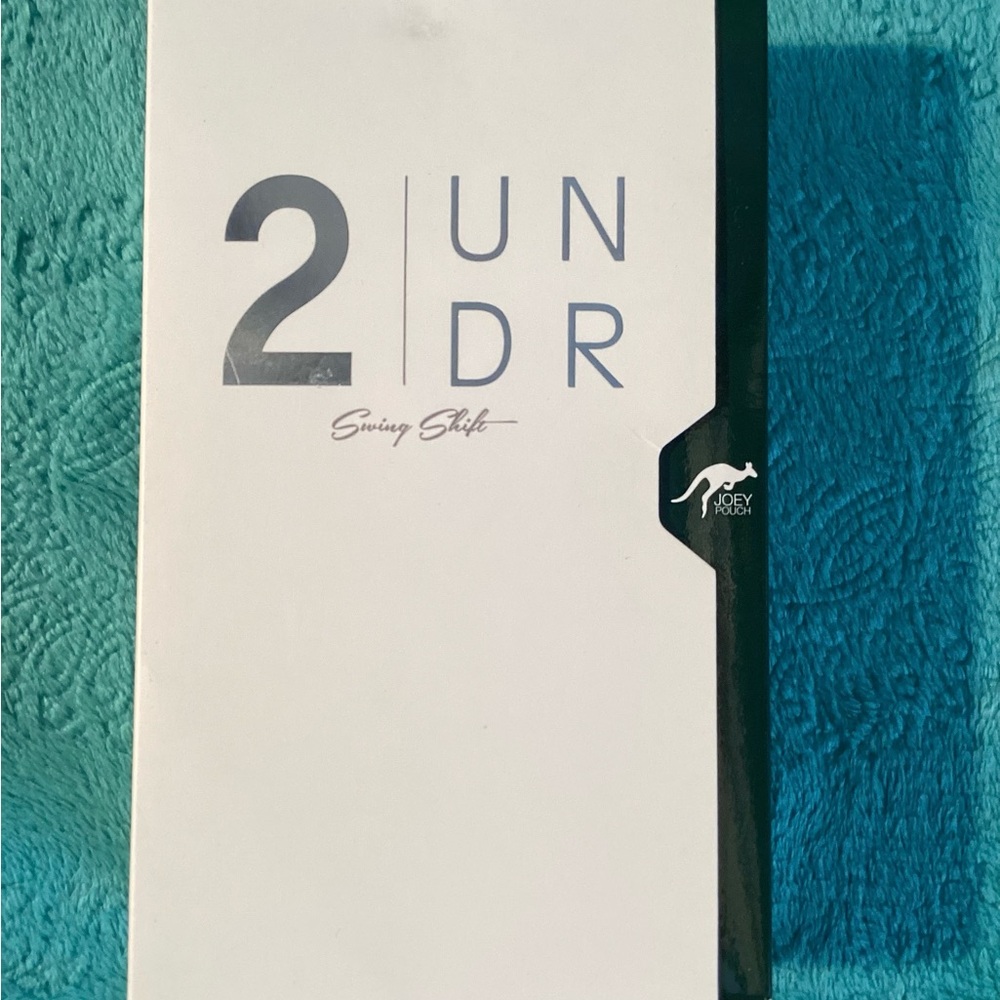 2 UNDR Men's Swing Shift 6" Dark Green Boxer Brief    2XL